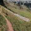 Heading up towards Blackhawk Pass