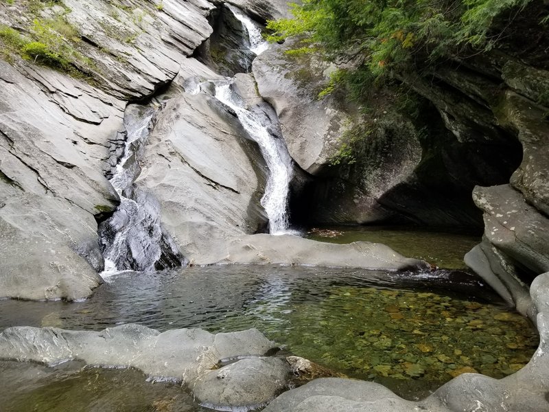 The pool at the base of Hamilton Falls