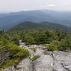 View from the summit of Mt. Abraham looking South