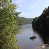 Lake Jocasee at the Toxaway River