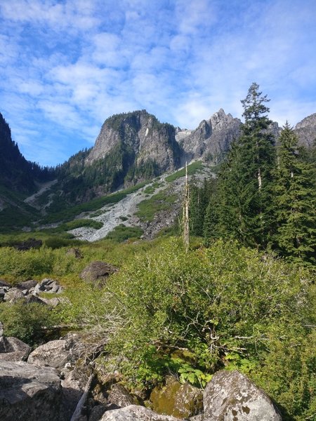 First view of the Hanes Valley