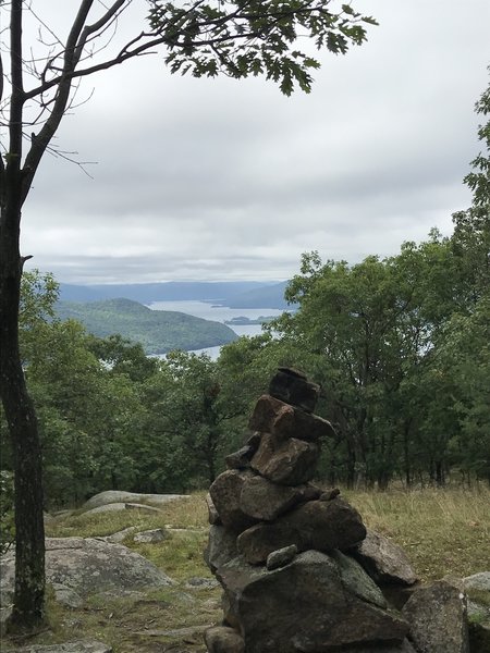 View south on Lake George