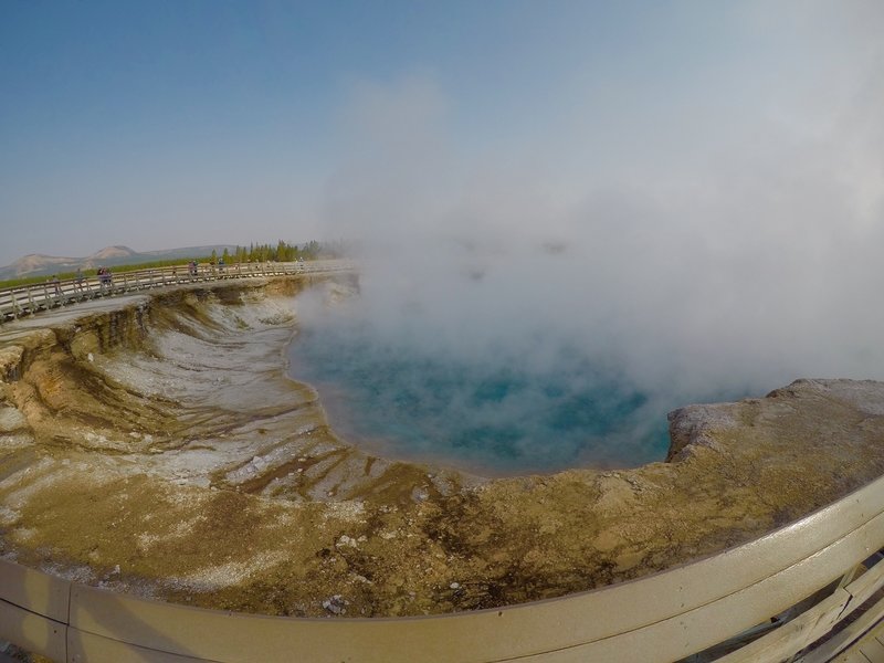 Excelsior Geyser Crater.