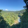 Scenic Overlook of the Green River on the Green River Bluffs Trail in early September