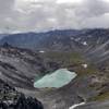 Upper Reed Lake from Bomber Pass