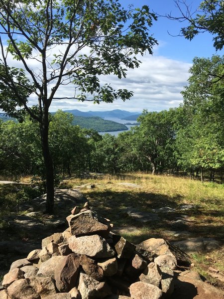 Looking south over Lake George from Cook Mountain