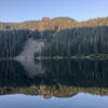 Serene Lake morning reflection