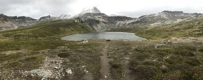 Panoramic photo of Lake Helen