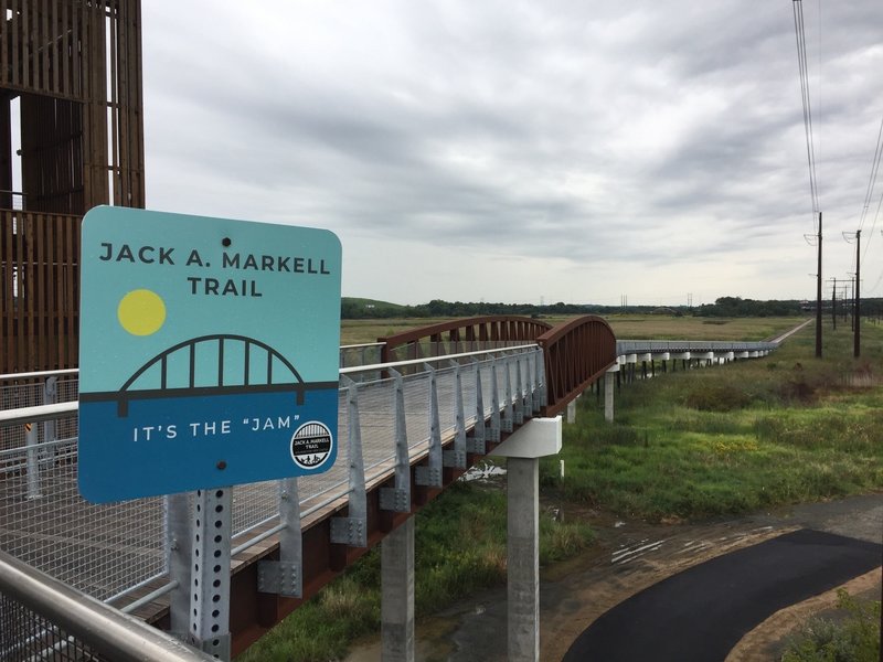 The Wilmington Trailhead of the Jack A Markell Trail