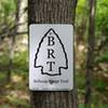 Belknap Range Trail marker