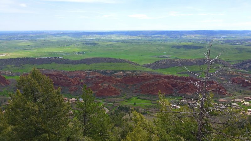 View from the Carpenter Peak Trail