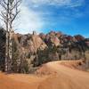 Formations along Gold Camp Rd