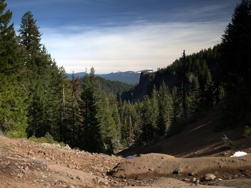 Descending toward Elephant Head