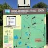 Trailhead map at parking off of Greenshield Rd (Marker #1)