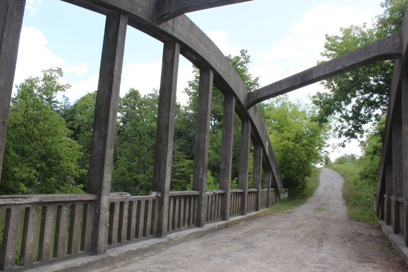 Bridge crossing on West Humber River