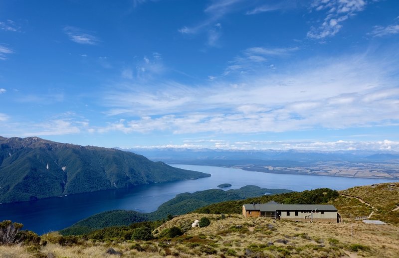 View from Luxmore Hut.