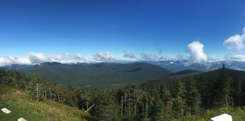 From Equinox Mountain Summit