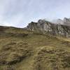 Rock formations at the start