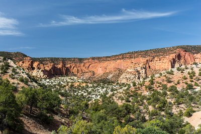 Red Canyon from afar