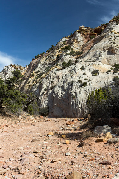 Dry creek bed of Red Canyon