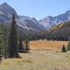 View near the beginning of the Huerfano Trail