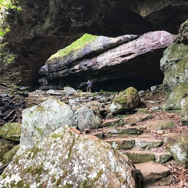 Inside Natural Bridge