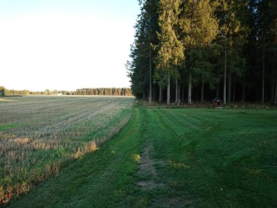 Trail entry/exit at Slituveien