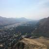 Looking south towards Bellevue, ID from Carbonate Mountain