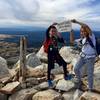 There was a sign for us to take a picture with at the summit of Medicine Bow Peak 12,013' 09/03/18 (Kids aged 12 and 9)