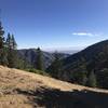 Big Horn Saddle on the way to Cucamonga Peak.  View to the northeast