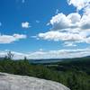 The views from Jockey Cap are sweeping and stunning.  Here is looking toward Lovewell Pond in Fryeburg, ME.