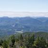 Looking back toward the mountains in New Hampshire.