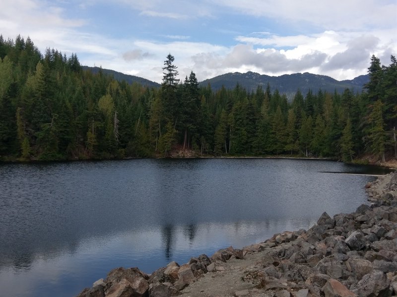 Looking north over Logger's Lake