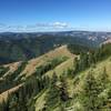 View from the upper trail of Coyote Ridge looking SW