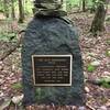 Marker at the head of the Jacy Henderson Memorial Trail