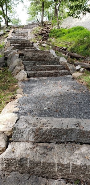 New Appalachian Trail on Bear Mountain