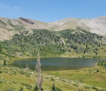 Archuleta Lake Below Mount Hope