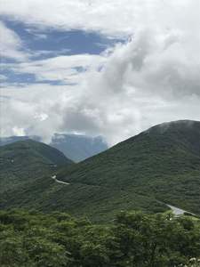 The view from the top of Craggy Pinnacle