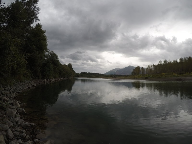 The Skagit River.