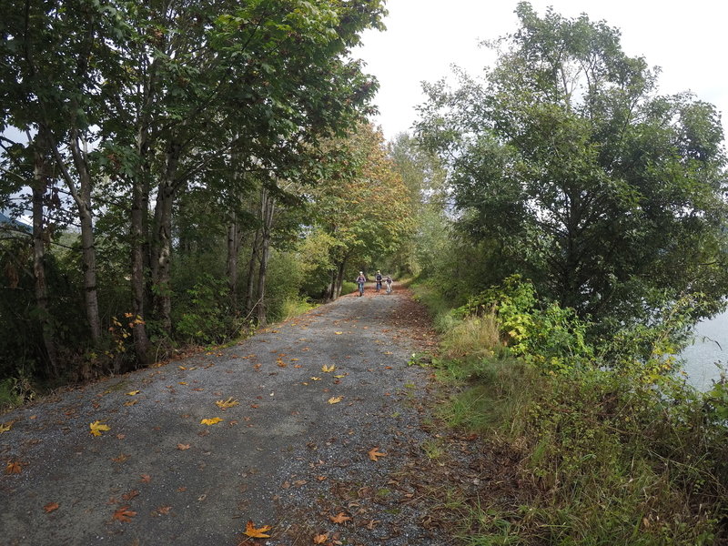 The trail is breathtakingly pretty in the fall.