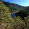 Looking east (upriver) from the trail's high point