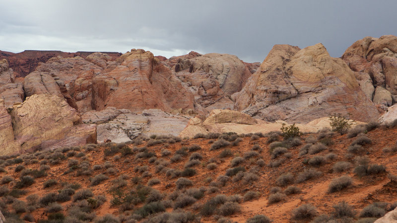 unusually views from the trail