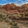 hiking Valley of the Fire