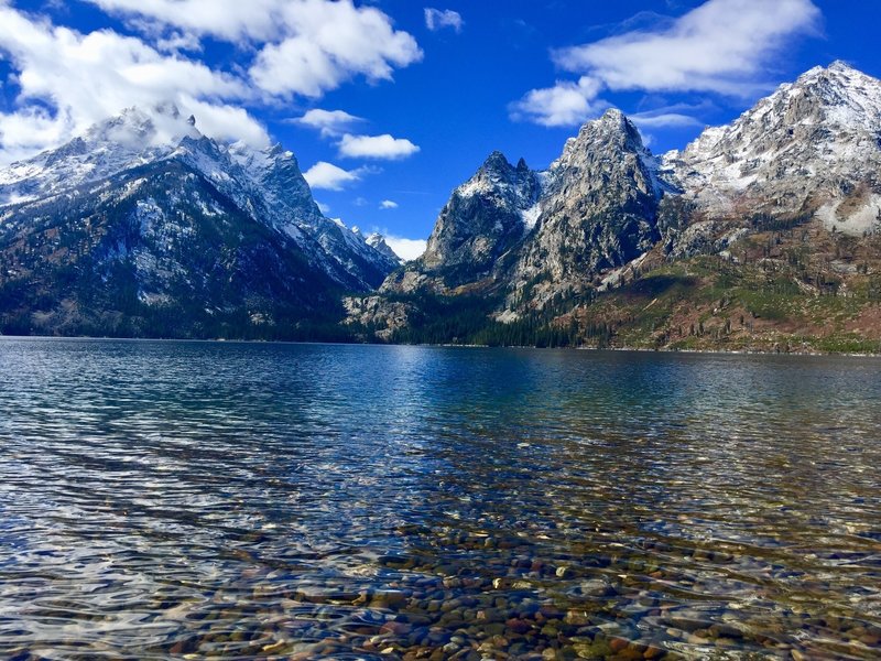 Fun little lunch spot on the shores of Jenny Lake 10/12/18