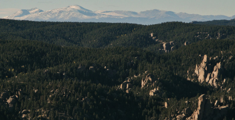 View from Mt Herman (with a long lens)