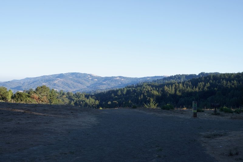 The view is pretty good from the intersection of the Meadow Trail and Bear Gulch Trail.