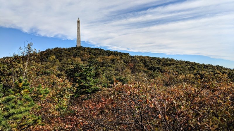 The 220 foot tall High Point Monument was built in 1930 as war memorial, and marks the highest elevation in the state of New Jersey.