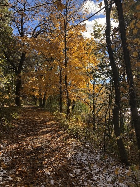 October along the water