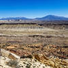 Henry Mountains across from the Oyster Shell Reef