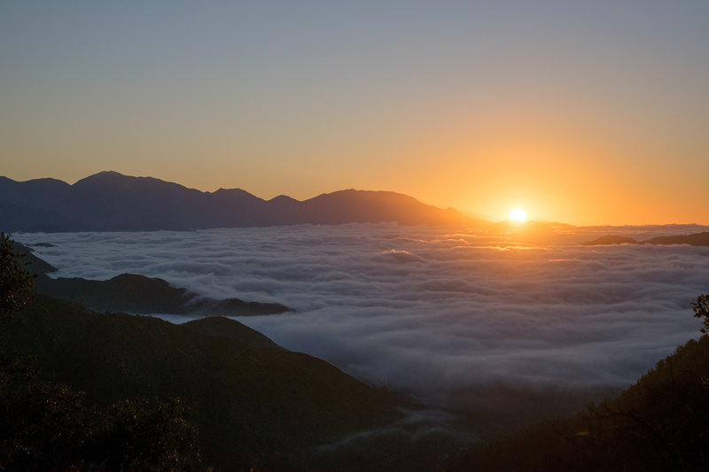 Sunrise from the Bill Reilly Trail